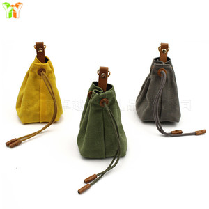 Sacs à friandises pour chien créatifs avec cordon de serrage, sacs à friandises portables pour animaux de compagnie pour l'extérieur, sacs en toile pour nourriture pour chien. - Product Image 2