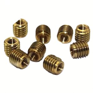 Tuercas de inserción moleteadas de latón, acero inoxidable y aluminio M3 M4 M5 M6 M8 1/4 20 1/8 16 para caja de plástico - Product Image 1
