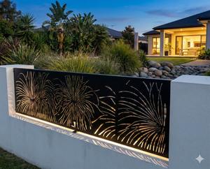 Puertas y Vallas de Jardín Cortadas con Láser, Duraderas y Resistentes a la Intemperie - Product Image 1