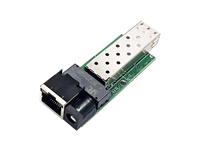 Mini convertisseur de média fibre optique SFP ultra-compact 1310nm RJ45 SM, transcepteur fibre Gigabit SFP 10/100/1000Mbps Ethernet vers SFP