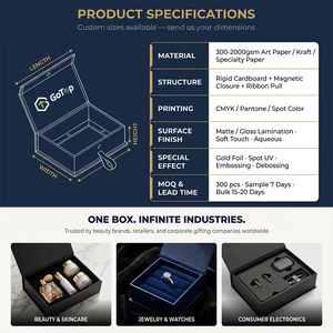 Caja <span class=keywords><strong>de</strong></span> Regalo <span class=keywords><strong>de</strong></span> Cartón Rígido Personalizable y Reciclable con Cierre Magnético, Laminado Mate y Grabado en Relieve para Cosméticos/<span class=keywords><strong>Calendario</strong></span> <span class=keywords><strong>de</strong></span> <span class=keywords><strong>Adviento</strong></span> <span class=keywords><strong>de</strong></span> Belleza - Product Image 5