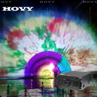 Fontaine d'eau dansante du parc national HOVY, écran d'eau, projection laser, projecteur LCD, affichage HDMI/3,5 mm, télécommande