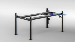 رافعة جسرية هيدروليكية بأربعة أعمدة بسعة 3600 كجم وارتفاع رفع 2.1 متر - Product Image 4