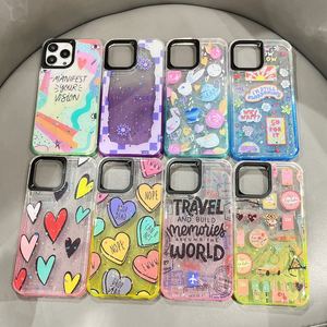 Per 17 Pro Max custodia per PC <span class=keywords><strong>Cover</strong></span> portafoglio di qualità ufficiale impermeabile antiurto placcato telefoni cellulari personalizzati - Product Image 1