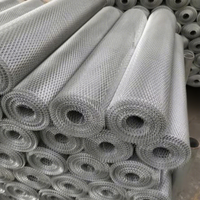 Rouleau de treillis métallique à faible teneur en carbone pour la construction, service de découpe, maille hexagonale 0,4-1,5 mm, treillis de stuc et de plâtrage