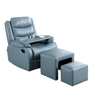 Fauteuil inclinable multifonctionnel réglable avec repose-pieds et plateau pour le nail art et la relaxation - Product Image 4