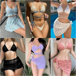 Venta al por mayor de fábrica: Lotes surtidos de ropa de mujer, tops, trajes de baño, bikinis y vestidos. - Product Image 4