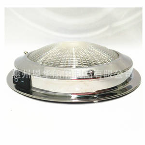 Plafonniers LED intérieurs 12V en acier inoxydable, ronds, pour yacht, bateau, camping-car, usage maritime, 4 pouces - Product Image 5