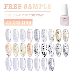 Smalto Gel per Unghie con Glitter Dorato di Alta Qualità, Top Coat Lucido, Base Senza Residui, Personalizzabile con Logo - Product Image 6