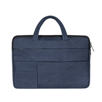 Maletín Profesional Multifuncional para Portátil de 11.6-15.6 Pulgadas, Bolsa Impermeable para Computadora Oxford con Asa - Logotipo Personalizado