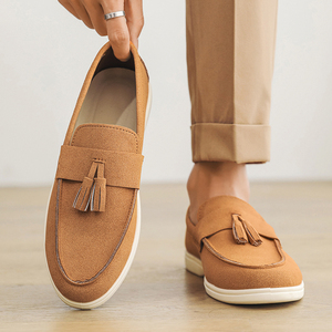 รองเท้าหนังหรูหราสไตล์ Old Money รุ่นปี 2025 รองเท้าสวมแบบลำลองสำหรับผู้ชาย ขายส่งจำนวนมาก - Product Image 6