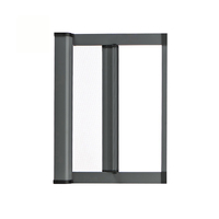 Fenêtre moustiquaire rétractable de nouvelle conception profilé en aluminium fenêtres coulissantes à vendre