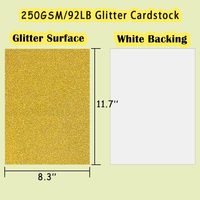 Hot Sale 250gsm A4/A5 DIY Holo graphic Cardboard Luxus einseitig beschichtete Stanz muster mit Sparkle Flash Shimmer Glitter