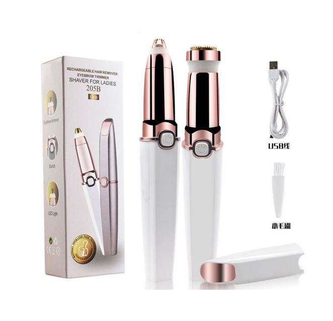 Crystal Hair Removal Tool Eyebrow Trimmer