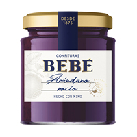 Beb Blueberry Jam 280G Made with Care Gluten Free Spain Ready to Eat