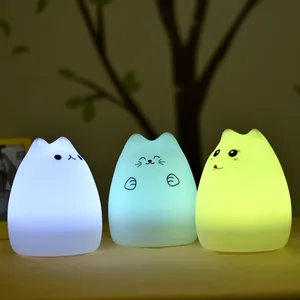 Baby Home China Led Decor Decoration Night Lamp Cat For Children