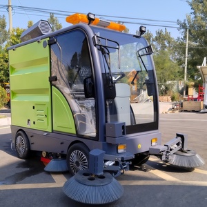 Nettoyeur de voirie sans fil magnétique à grande capacité pour l'eau, machine de nettoyage de sols et de routes - Product Image 1