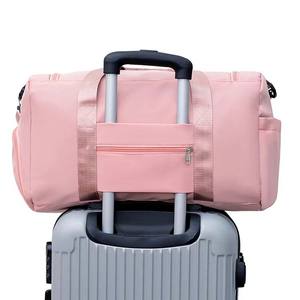 Bolsa de Yoga Personalizada para Viaje, Bolsa Deportiva, Bolsa de Gimnasio Impermeable para Mujer con Compartimento Seco/Húmedo Separado - Product Image 5