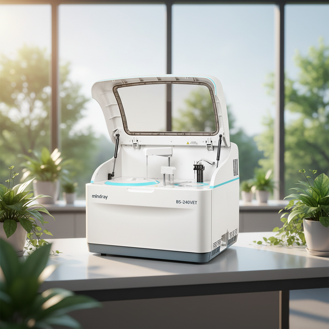 Mindray BS-240 Vet Pet Examination Therapy Equipments Veterinary Blood Biochemistry Analyzer