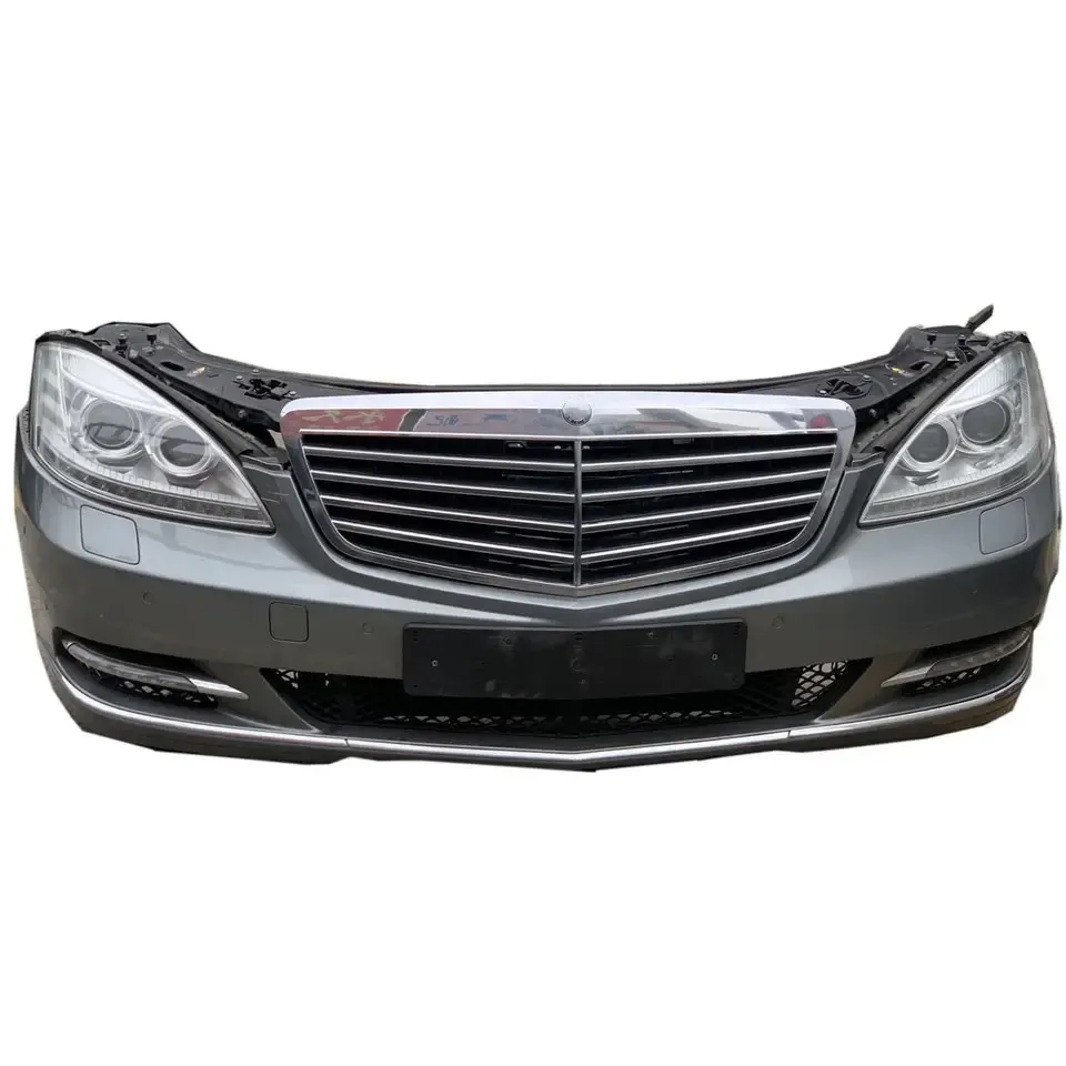 Phụ tùng ô tô phía trước Bumper lắp ráp 2005-2013 formercedes Benz w221 S-Class body Kit xe phía trước và phía sau bảo hiểm