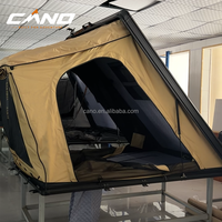 Tente de toit ultra-fine, légère, isolée, en aluminium rigide avec support de toit pour une installation rapide, camping tout-terrain 4x4, voyages