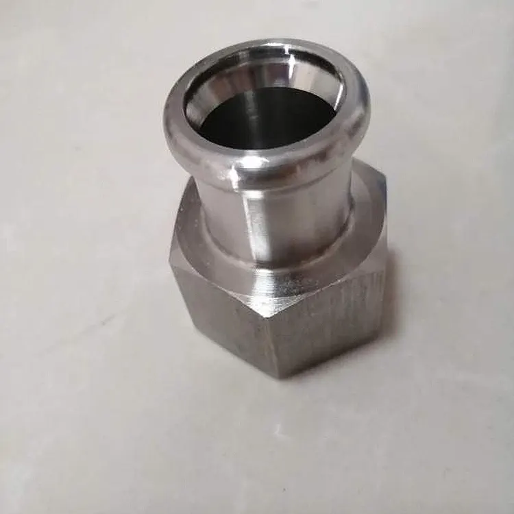 Stainless steel Pipe Fitting Male To Female Adapter Npt To Bsp Threading Adapter