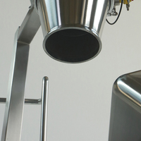 Mélangeur de seau de particules de poudre de laboratoire HGD avec fonction d'agitation Bin Blender Mélangeur de poudre à base fixe HGD1000