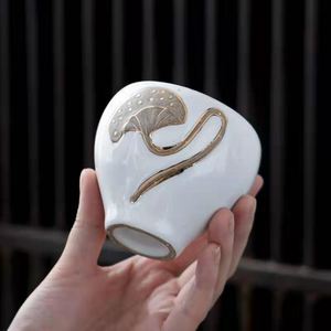 Tasses à thé Kung Fu en porcelaine chinoise, coffret cadeau en céramique, tasse à thé anglaise, ensemble de théière, petit ensemble de tasses à thé en céramique, prêt à être expédié - Product Image 5