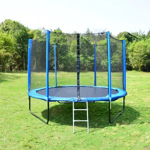 Hot Selling Children's Outdoor Large Adult Trampoline With 54 Pcs Springs