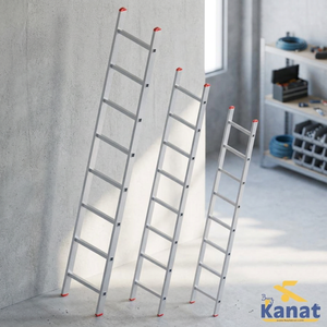 Échelle pliante portable KTP-140 PTT anti-rouille, 13 marches, en aluminium, pour la maison et l'atelier, capacité de 150 kg, design moderne - Product Image 3
