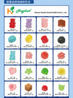 Gomitas de Vinagre de Sidra de Manzana, Veganas, para un Vientre Plano, Bienestar Femenino, Sin Azúcar, Suplemento Original para Mujeres, Forma Personalizada, OEM, ODM, HALAL