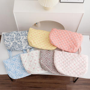 Borsa da spiaggia con stampa completa personalizzata WAALUU grande a spalla dolce borsa da viaggio floreale rosa chiaro Vintage con Tote <span class=keywords><strong>trapuntata</strong></span> e tasca - Product Image 2