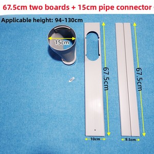 <span class=keywords><strong>Adaptador</strong></span> <span class=keywords><strong>de</strong></span> manguera <span class=keywords><strong>de</strong></span> escape <span class=keywords><strong>de</strong></span> plástico para <span class=keywords><strong>aire</strong></span> <span class=keywords><strong>acondicionado</strong></span> eléctrico y placa <span class=keywords><strong>de</strong></span> sellado <span class=keywords><strong>de</strong></span> <span class=keywords><strong>ventana</strong></span> Cou para uso doméstico - Product Image 4