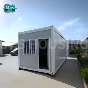 Vente en gros de conteneurs mobiles plats UPS Econel Maison préfabriquée minuscule logement modulaire pour étudiants Matériau en acier pour entrepôt - Product Image 2