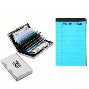 Porte-cartes de visite personnalisé avec logo pour les professionnels du droit et de la banque – Étui promotionnel pour cartes d'identité et de visite – Cadeau d'affaires - Product Image 1
