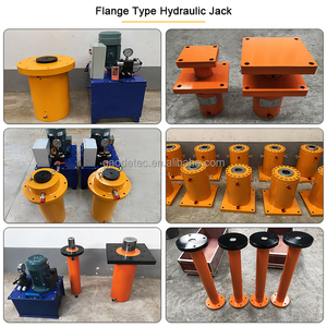 Vérin <span class=keywords><strong>hydraulique</strong></span> à bride double action robuste de 200, 500, 800, 1000 tonnes avec course de 100-500 mm pour presse <span class=keywords><strong>hydraulique</strong></span> - Product Image 2