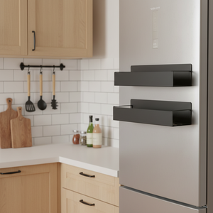 Estante Magnético <span class=keywords><strong>para</strong></span> <span class=keywords><strong>Especias</strong></span> de Acero al Carbono <span class=keywords><strong>para</strong></span> Refrigerador, Gran Venta |   Estante de Almacenamiento <span class=keywords><strong>para</strong></span> <span class=keywords><strong>Especias</strong></span> y Salsas de Cocina, Montado en la Pared Sin Necesidad de Taladrar - Product Image 5