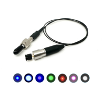 Laser Serat SM 650nm 5mW Baru dengan Konektor SMA905 Paket Koaksial Dioda Laser Serat Inti Serat 9um