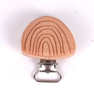 ที่ใส่คลิปไม้บีชสำหรับเด็ก,ตัวหนีบจุกแกะสลักเลเซอร์สินค้าติดอันดับ - Product Image 6