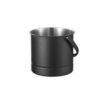 Seau à glace en acier inoxydable épaissi pour bar, KTV, usage domestique et commercial, design moderne et minimaliste, multi-usages