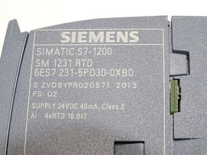 6ES7231-5PD30-0XB0 6ES72315PD300XB0 S7-1200 SM1231 Entrée RTD pour PLC - Product Image 5