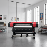 Máquina de impresión de vinilos de gran formato de 1.6 m, xp600 I3200, 63 pulgadas, plotter con tinta eco-solvente, impresora de pancartas flexibles.