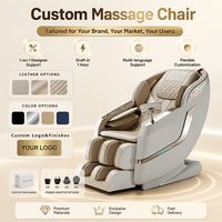 Sillón de Masaje Inteligente 4D con IA, Tacto Humano de Lujo, Gravedad Cero, Riel SL, Shiatsu, Reclinable, con Control por Voz y Escaneo Corporal, Certificado CE