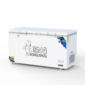 Supermarket Glass Door <b>Mini</b> Refrigerators Display <b>Cooler</b> Commercial Kitchen Equipment Combination Island Cabinet - Product Image 3
