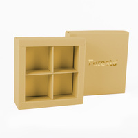 Boîtes formatées de chocolat de luxe estampage à chaud pour Biscuits Emballage doux Brownies Cadeau Bonbons Dragées Boîtes de faveur Mariage