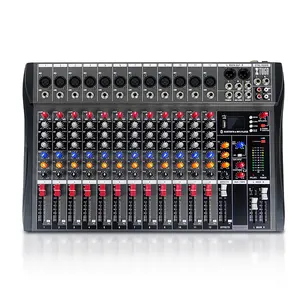 Console de son professionnel, 12, 16, 24, 32 canaux, amplificateur de puissance audio