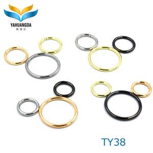 Hebilla Decorativa de Aleación de Zinc para Correa de Perro, Accesorio de Metal para Bolso, Anillo en O para Correa de Perro, Color Personalizado de Moda - Product Image 4