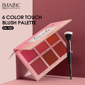 Imagic phổ biến Trung Quốc Vegan nhãn hiệu riêng Matte Blush Palette mỹ phẩm ban đầu bột Blush-On Hàn Quốc trang điểm Blush - Product Image 2