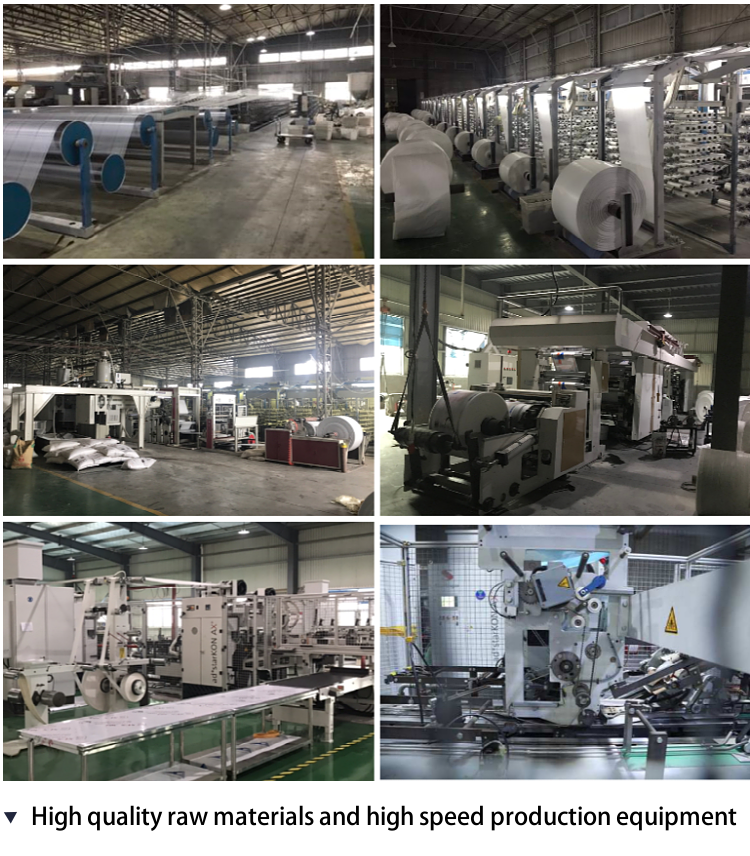 20kg - 50kg Polypropylene Valve Cement Bag Laminated Empty PP Bags