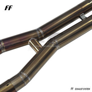 Escape de aleación de titanio con sonido gruñido Catback para <span class=keywords><strong>Bmw</strong></span> <span class=keywords><strong>M8</strong></span> F91 F92 F93 4,4 T S63 <span class=keywords><strong>V8</strong></span> con válvulas de silenciador accesorios de coche tubos - Product Image 6